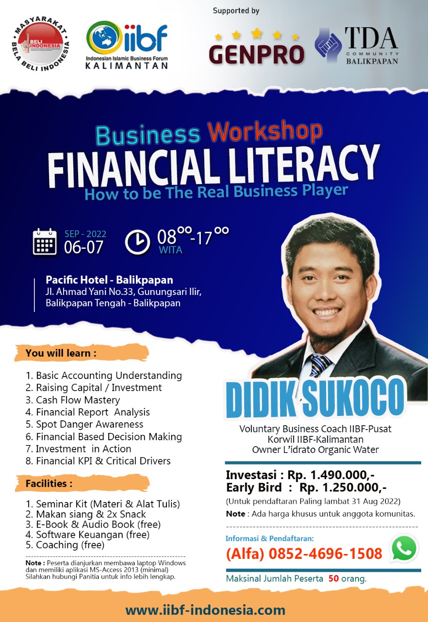 Business Workshop: FINANCIAL LITERACY